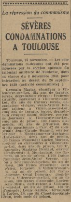 Sévères condamnations à Toulouse