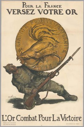 « Pour la France, versez votre or »