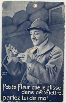 226. Petite fleur que je glisse dans cette lettre, parlez-lui de moi.