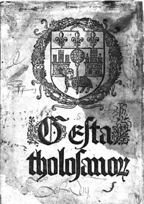 Publication des « Gesta Tholosanorum » de Nicolas Bertrand