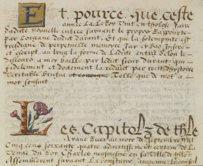 Charles IX et Catherine de Médicis à Toulouse