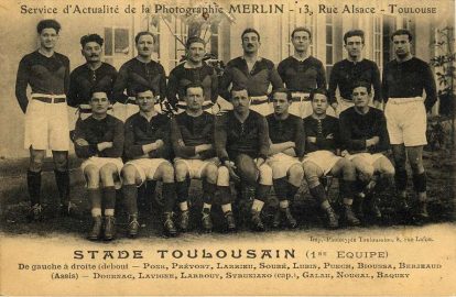 Premier titre de champion de France pour le Stade Toulousain