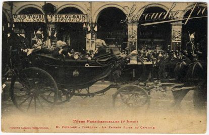 Visite du président Raymond Poincaré