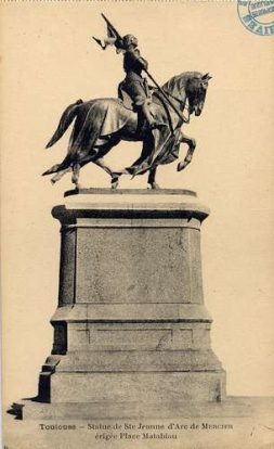 Inauguration de la statue Jeanne d’Arc