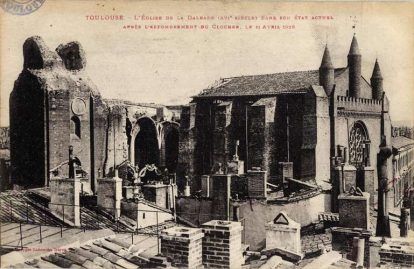 Effondrement du clocher de la Dalbade