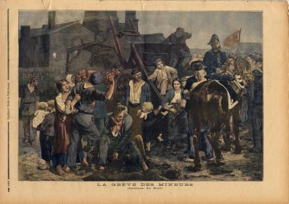 La grève des mineurs de Carmaux