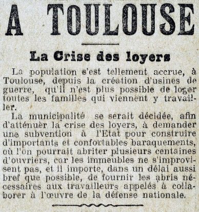 A Toulouse. La crise des loyers
